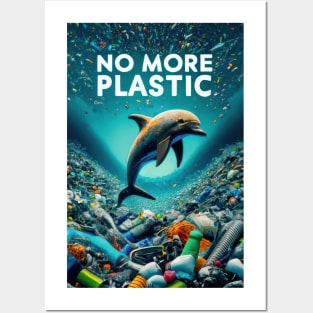 No More Plastic Posters and Art